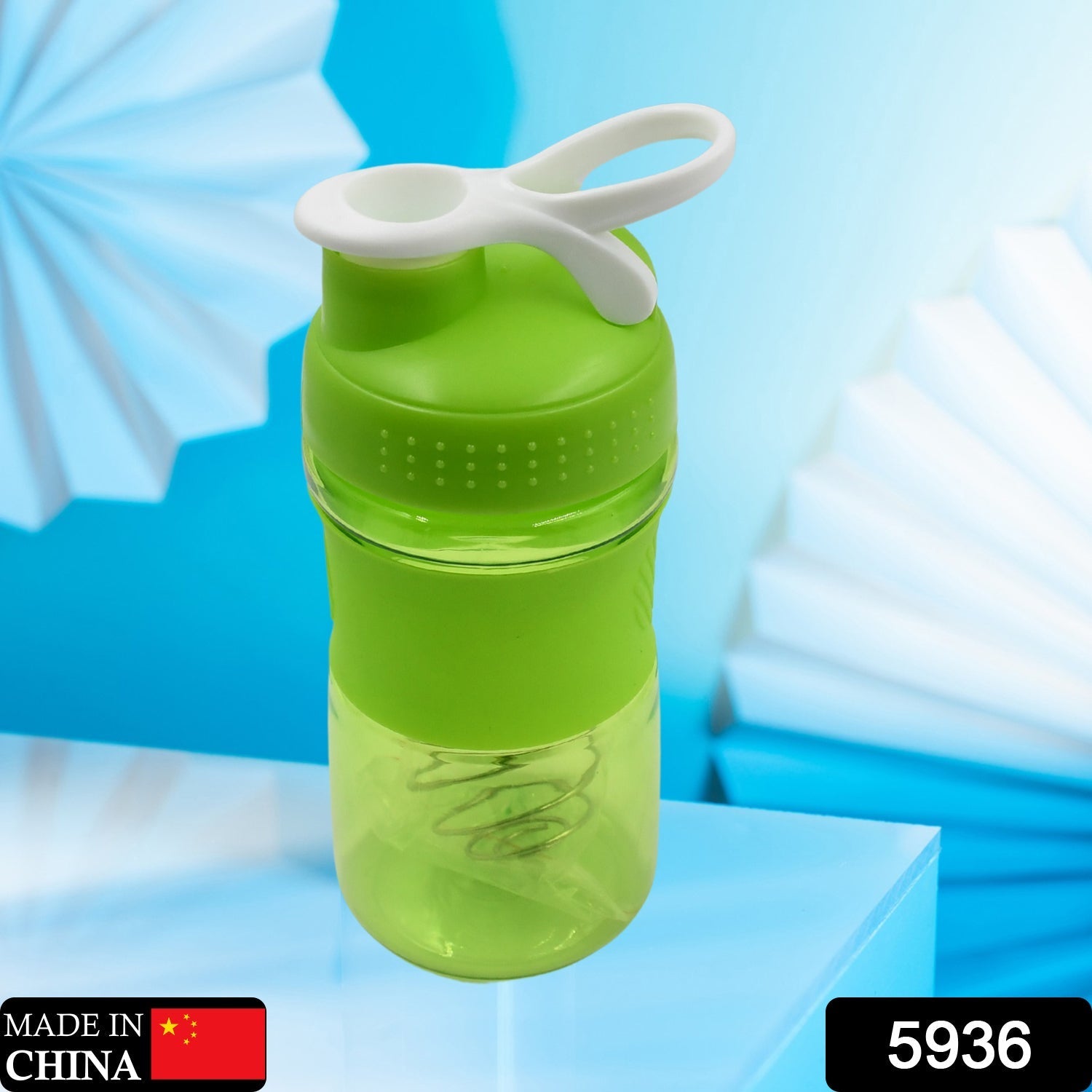 5936 Shaker Bottle for Protein Mixes Pre Workout Shaker Bottles with A Small Stainless Blender Ball and Grip, BPA Free 5936 Shaker Bottle for Protein Mixes Pre Workout Shaker Bottles with A Small Stainless Blender Ball and Grip, BPA Free